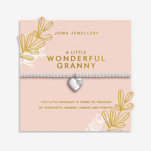 Joma Jewellery Wonderful Granny Bracelet, Silver
