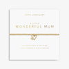 Joma Jewellery Wonderful Mum Bracelet, Gold