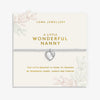 Joma Jewellery Wonderful Nanny Bracelet, Silver