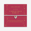 Joma Jewellery Christmas Robin Bracelet, Silver