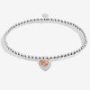 Joma Jewellery Christmas Robin Bracelet, Silver