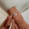 Joma Jewellery Christmas Robin Bracelet, Silver