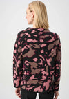 Joseph Ribkoff Rhinestone Jacquard Knit Jumper, Black