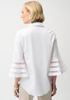 Joseph Ribkoff Straight Blouse, White