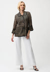 Joseph Ribkoff Textured Sheer Jacket, Gold