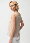 Joseph Ribkoff Round Neck Camisole, Parchment