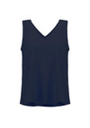 Joseph Ribkoff V-Neck Casual Camisole, Midnight Blue