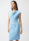 Joseph Ribkoff Scuba Crepe Sheath Dress, Blue
