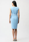 Joseph Ribkoff Scuba Crepe Sheath Dress, Blue