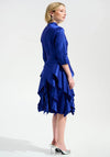 Joseph Ribkoff V-Neck Wrap Midi Dress, Blue