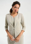 Joseph Ribkoff Shimmer Jacket and Cami Set, Gold