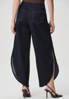 Joseph Ribkoff Edit 57 Repreve Barrel Leg Jeans, Dark Blue