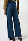 Joseph Ribkoff Goldie Stretch Wide Leg Jeans, Blue