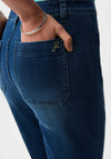 Joseph Ribkoff Flare Jeans with Patch Pockets, Blue