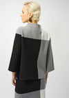 Joseph Ribkoff Jacquard Colour Block Jumper, Grey