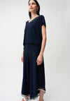 Joseph Ribkoff Colour Block Culotte Jumpsuit, Navy