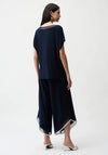 Joseph Ribkoff Colour Block Culotte Jumpsuit, Navy
