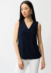 Joseph Ribkoff Silky Knit Sleeveless Top, Navy