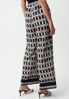 Joseph Ribkoff Geometric Print Trousers, Black
