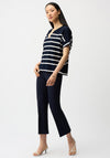Joseph Ribkoff Slim Ankle-Length Trousers, Navy