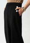 Joseph Ribkoff Pull-On Cropped Culotte Trousers, Black