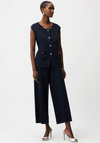 Joseph Ribkoff Culotte Slit Trousers, Navy