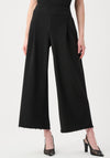 Joseph Ribkoff Pearl Trim Culotte Trousers, Black