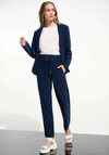 Joseph Ribkoff Sport Drawstring Jogger Trousers, Navy