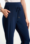 Joseph Ribkoff Sport Drawstring Jogger Trousers, Navy
