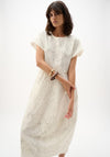 Joseph Ribkoff Abstract Print Cocoon Dress, Cream and Black