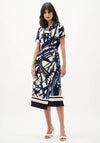 Joseph Ribkoff Abstract Print Shirt Dress, Navy Multi