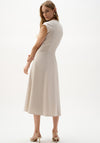 Joseph Ribkoff Melange Fit and Flare Dress, Taupe