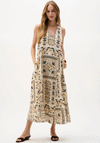 Joseph Ribkoff Vintage Print Dress, Beige