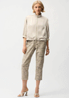 Joseph Ribkoff Zipper Relaxed Jacket, Beige