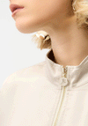 Joseph Ribkoff Zipper Relaxed Jacket, Beige
