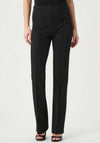 Joseph Ribkoff Rhinestone Detail Flared Trousers, Black