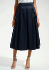Joseph Ribkoff A-Line Midi Skirt, Navy