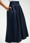 Joseph Ribkoff A-Line Midi Skirt, Navy