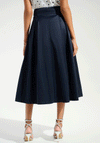 Joseph Ribkoff A-Line Midi Skirt, Navy