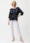 Joseph Ribkoff Slim Ankle-Length Trouser, White