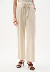 Joseph Ribkoff Linen Woven Wide Leg Trousers, Natural