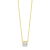 Absolute Solitaire Pendant Necklace, Gold