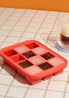 JUDGE SILICONE ICE CUBE TRAY BERRY