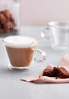 Judge Set of 2 Double Walled Cappuccino Glasses, 250ml