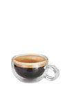 Judge Set of 2 Double Walled Round Espresso Glasses, 75ml