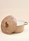 Judge Enamelled Cast Iron 4.5L Casserole Dish, Natural