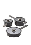 VISTA CERAMIC 3 PIECE DRAINING COOKWARE SET