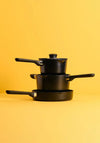 VISTA CERAMIC 3 PIECE DRAINING COOKWARE SET
