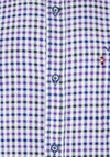 Andre Jackson Gingham Shirt, Purple Multi