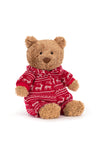 Jellycat Bartholomew Bear Winter Pyjamas